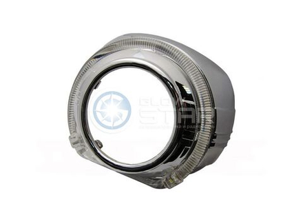 Бленда (маска) для линз №3 S-Max Led (полукольцо) ДХО с функцией притухания 3.0 дюйма, 1шт