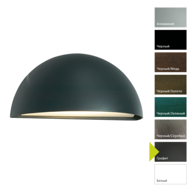 Настенный фонарь Norlys, HALDEN GR (Графит)