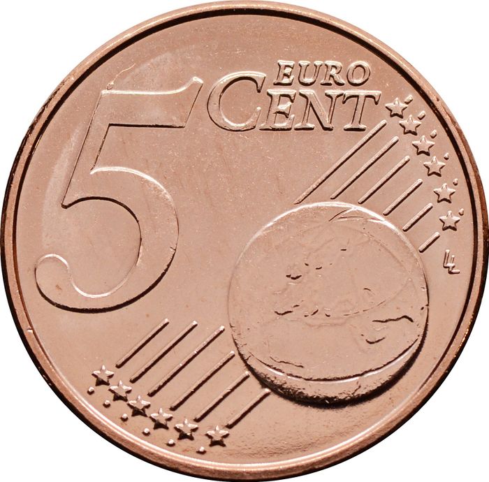 5 евроцентов 2014 Бельгия (5 euro cent)