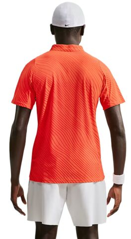 Теннисное поло Nike Court Slam Dri-FIT ADV - turf orange/white