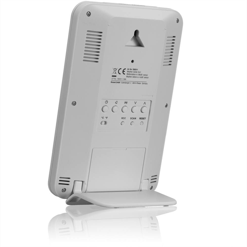 Погодная станция Bresser с наружным датчиком 5-в-1, белый