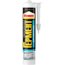 Герметик Момент 1997824 Гермент силиконовый для аквариумов прозрачный 280 мл. | Момент