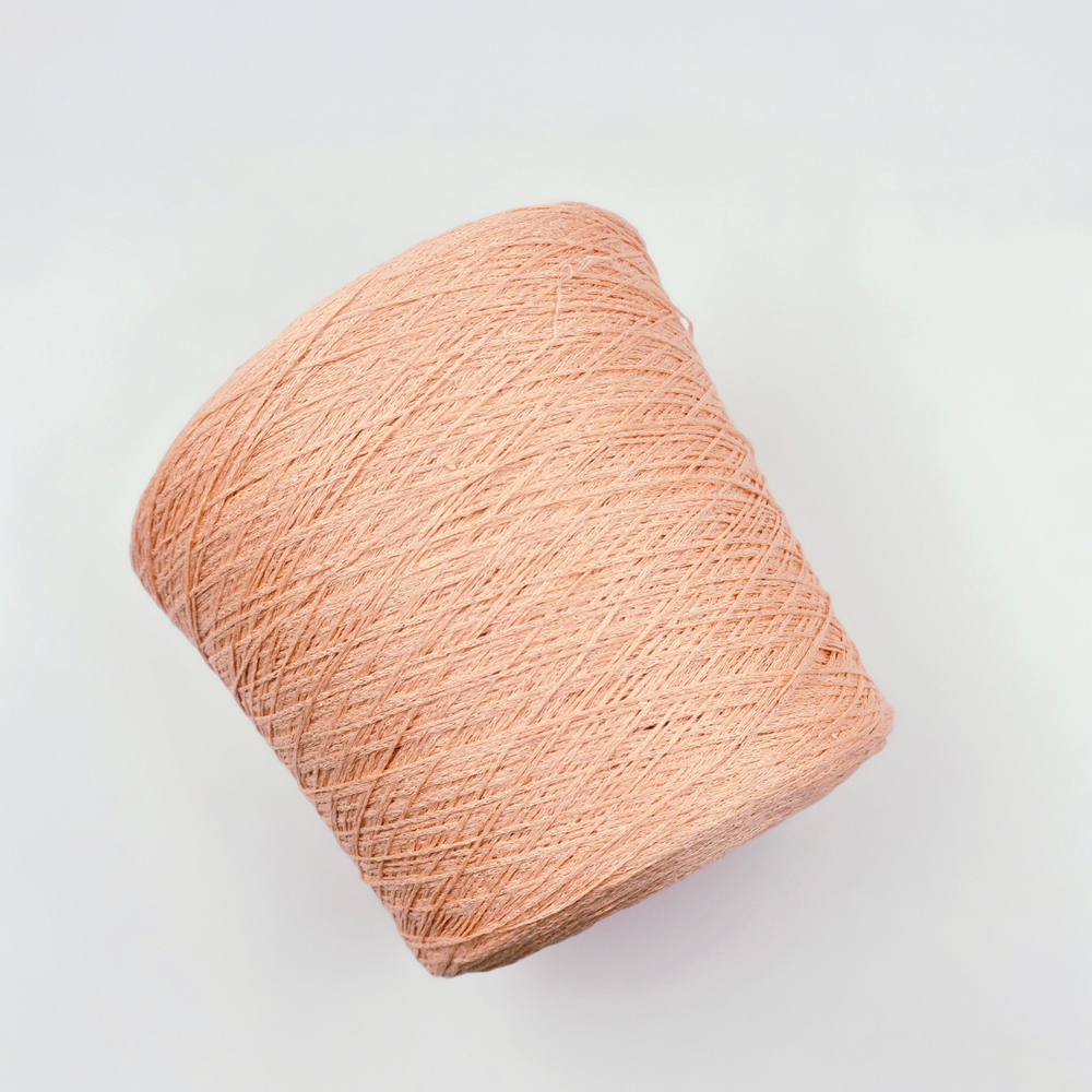 Cariaggi для куч лен 50% шелк малбери 50%, 360 м в 100 гр, персиковый пух