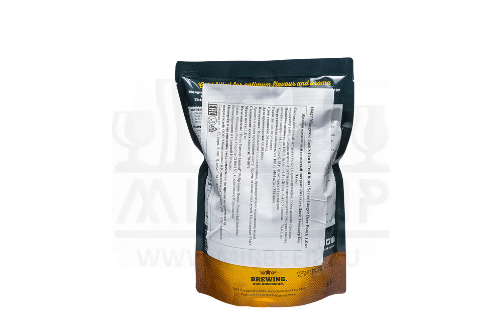 Солодовый экстракт Mangrove Jack's Traditional Series "Ginger Beer", 1,8 кг