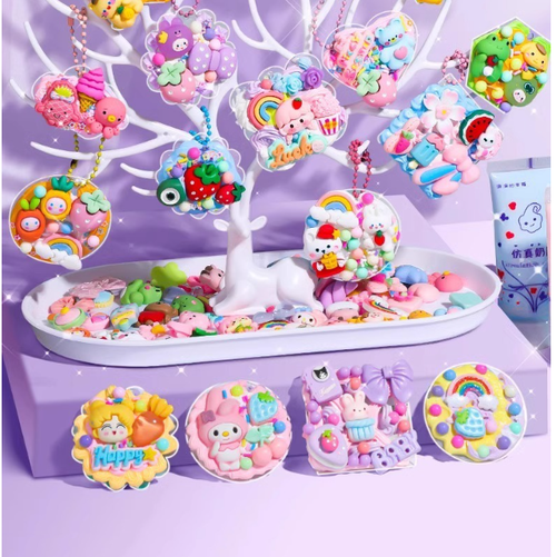 Набор для декорирования брелков “Purple Box”