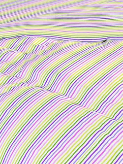 Наволочка комплект 2шт перкаль Сказка "Яркая полоска" 40x60 см на молнии