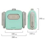 Сушилка для обуви, варежек, перчаток, складная, с подсветкой и таймером, 150 Вт, DASWERK SUPER SD11, 456788