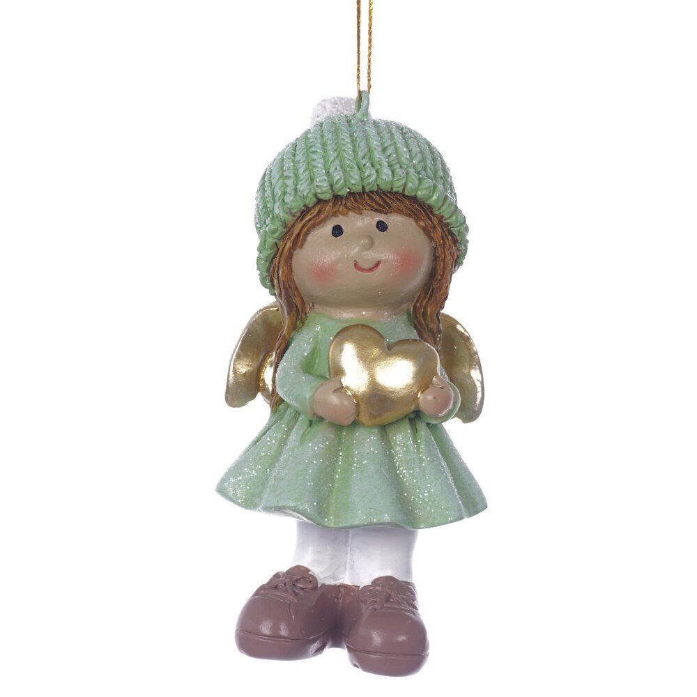 GAEM Фигурка декоративная подвесная "Ангел", L4,5 W3,5 H10 см, 2в.