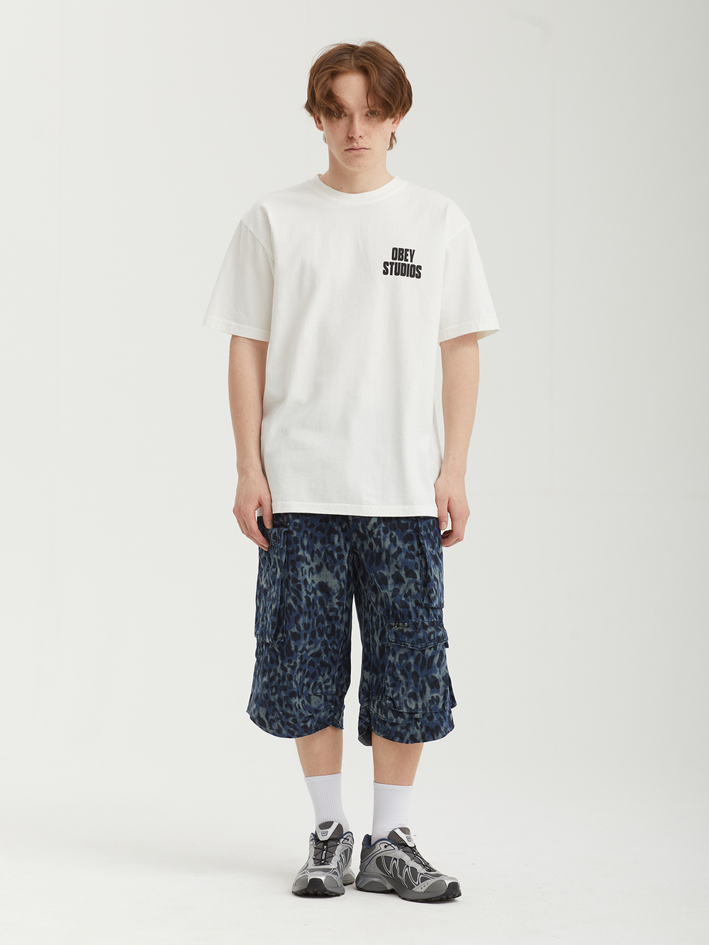 Мужская Футболка Obey Stamped