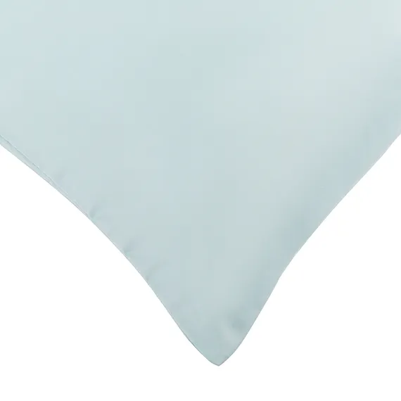 Набор из двух наволочек из сатина голубого цвета из коллекции essential, 50х70 см