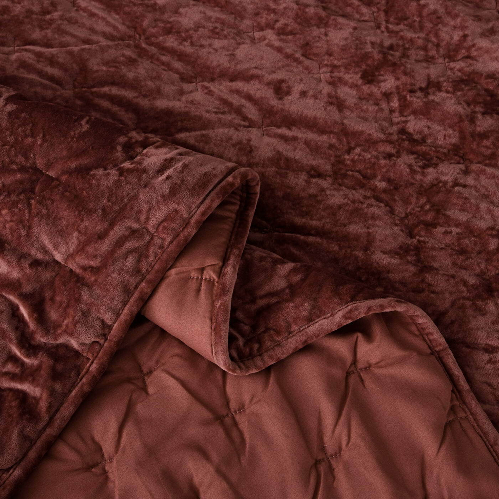 Покрывало 240x260 Sofi De MarkO Алира терракотовое