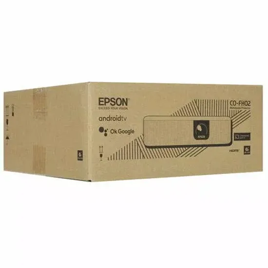 Проектор Epson CO-FH02 3LCD 3000Lm (1920x1080) 16000:1 ресурс лампы:6000часов 1xUSB typeA 1xUSB typeB 2xHDMI 2.5кг