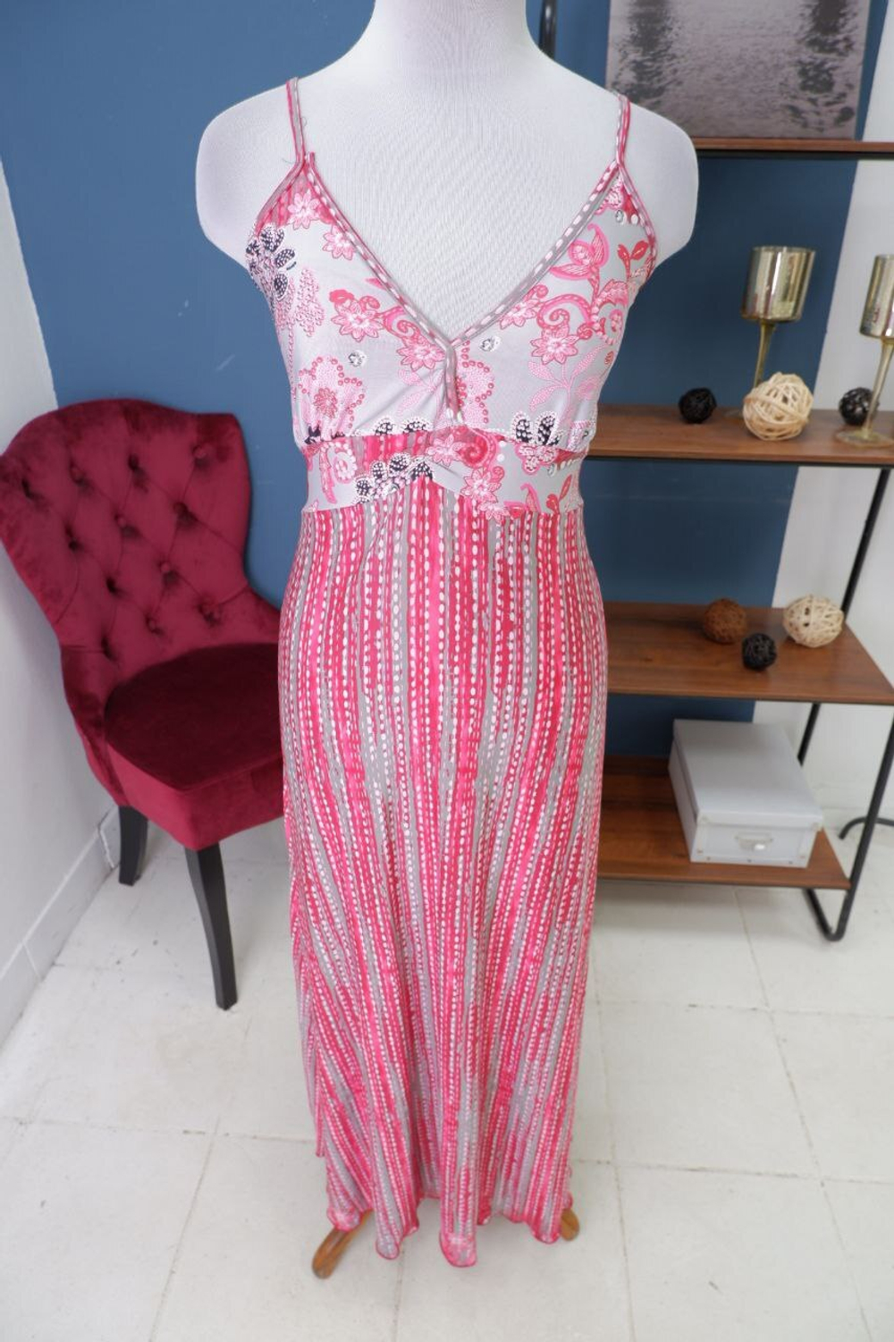 Сарафан Bam Bom с нежной расцветкой 40-42 размер