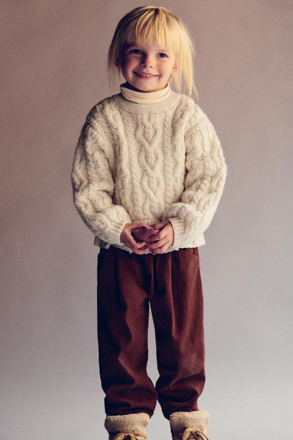 ZARA БРЮКИ BALLOON FIT С ЗАЩИПАМИ, ГРАНАТОВЫЙ