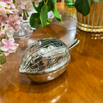 Чаша с крышкой и ложкой Орех [Арт.9630]