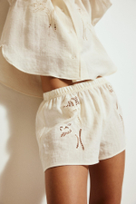 Шорты broderie anglaise