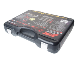 Набор инструментов 90 предметов слесарно-монтажный 1/4",1/2" 6-ти гранных в кейсе JTC