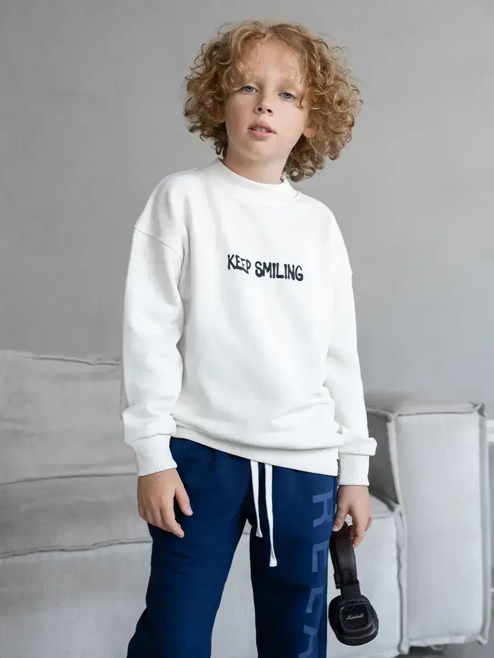 Свитшот для мальчика с принтом