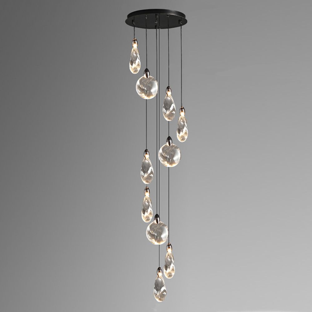 Подвесной светильник MT9176-10H pearl black