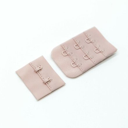 Застежка на крючки и петли (2 ряда), ПУДРА