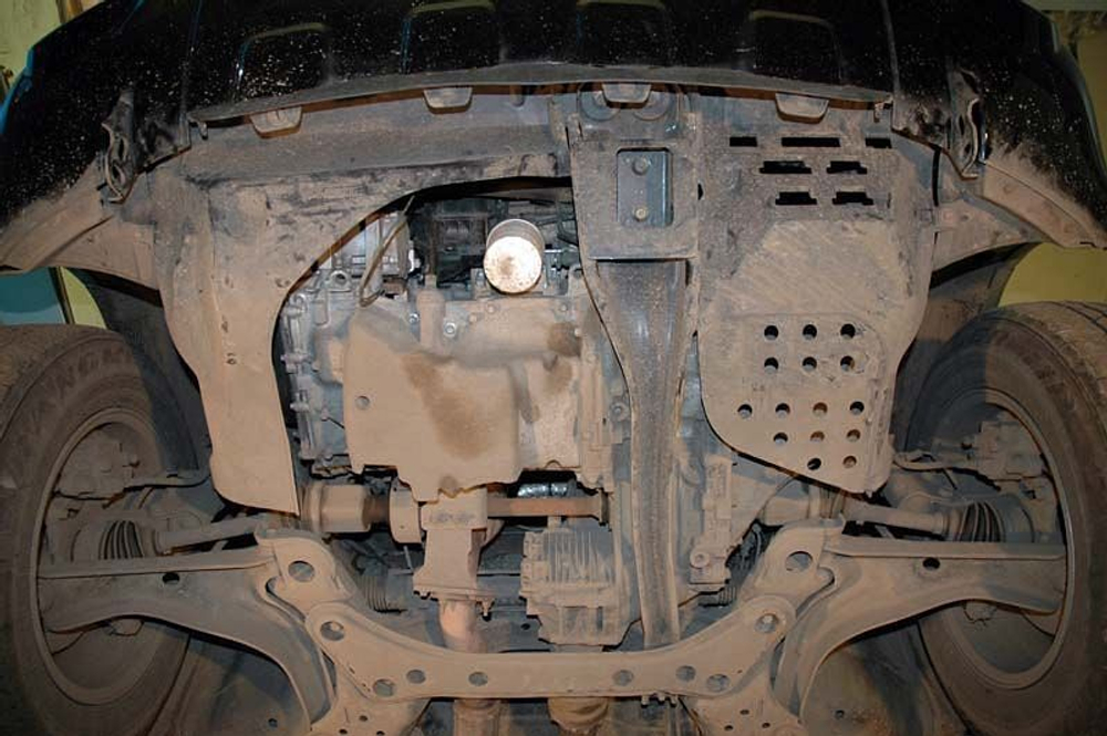 Защита картера и КПП Sheriff для Ford Escape I Рестайлинг 2004-2007 арт.08.1269