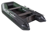 Броня-280 СК зеленый-черный + BST 36 L (комплект лодка + электромотор)