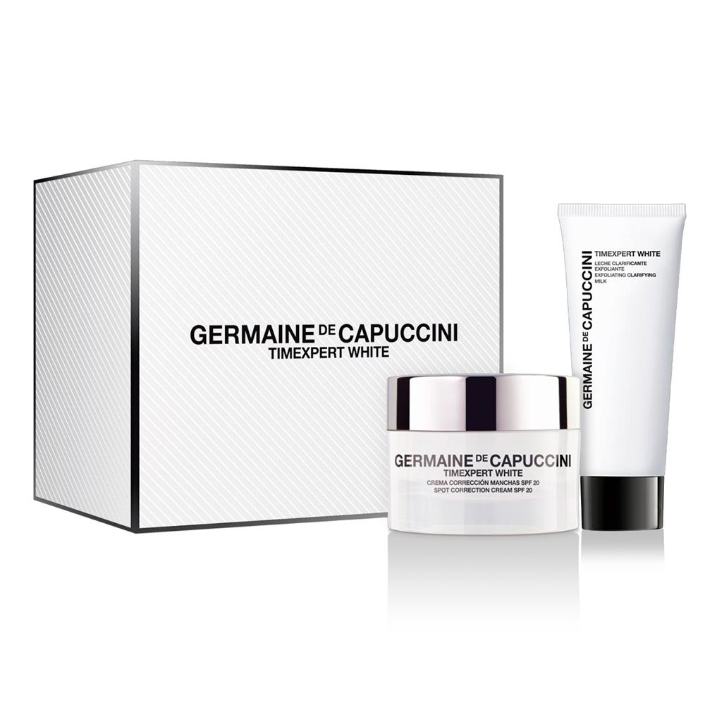 GERMAINE DE CAPUCCINI TIMEXPERT WHITE WHITE Corr Cr + Clarif Milk