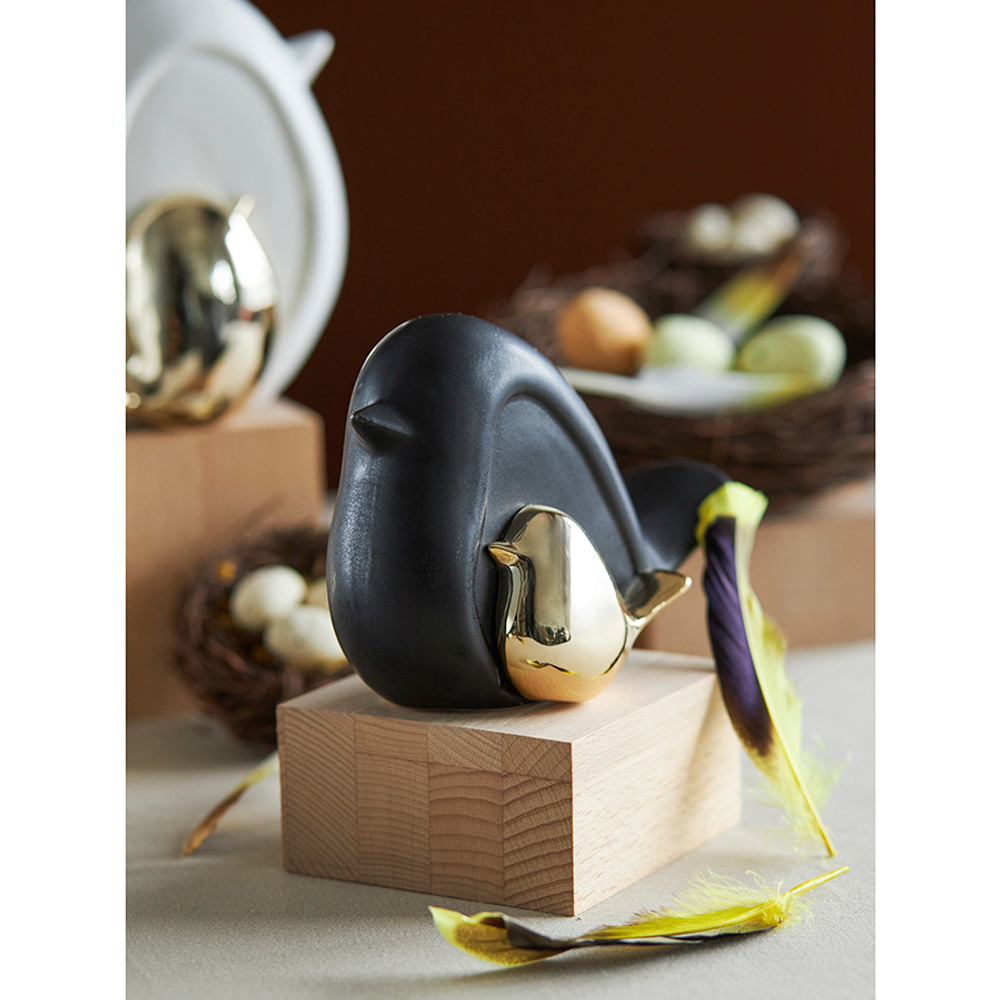 Декор 14.5х6x10см Tkano Black Birdie Essential