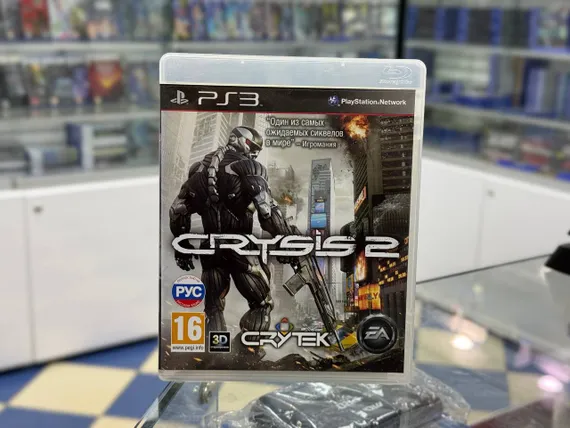 PS3 Crysis 2 Б/У BLES-01060 (Полностью на русском языке)