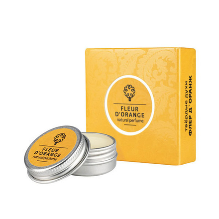 Натуральные твердые духи Фле д'Оранж, 10 г (3,86 б)