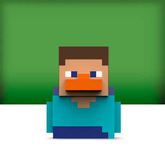Фигурка-утка Tubbz Minecraft Steve (Mini)