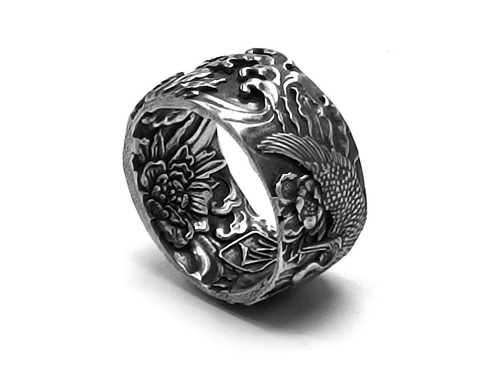 Кольцо из серебра "Irezumi-5" IRZR-05
