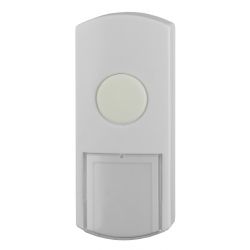 Кнопка дверного звонка ЭРА D1 проводного, белая