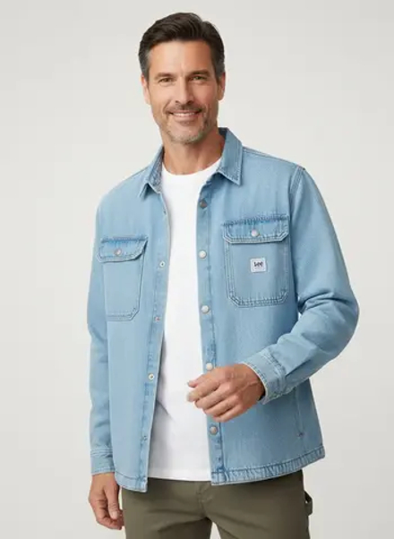 Рубашка мужская LEE WOKWEAR OVERSHIRT JUST ME