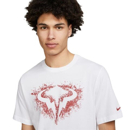 Мужская теннисная футболка Nike Dri-Fit Rafa T-Shirt - белый