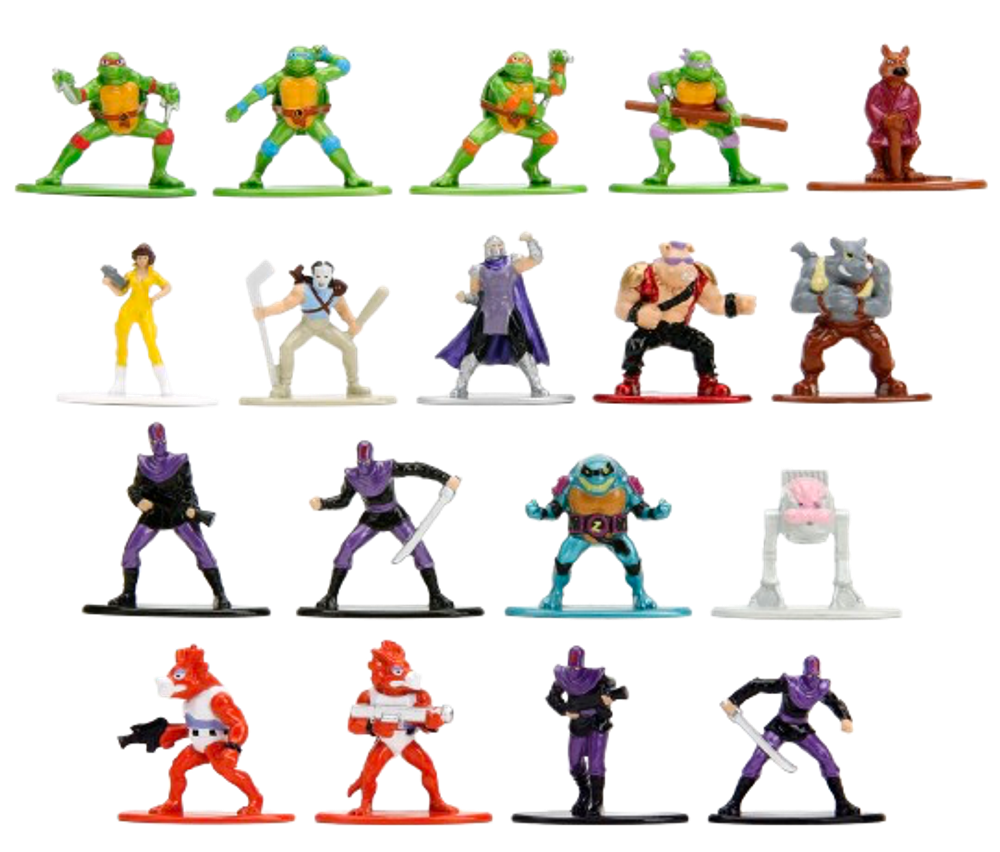 Набор фигурок Jada Toys Nano TMNT