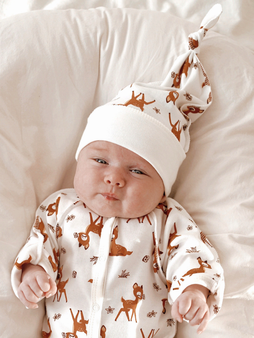 Шапочка-узелок Оленята