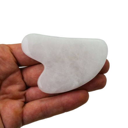 Гуа-ша белый кварц