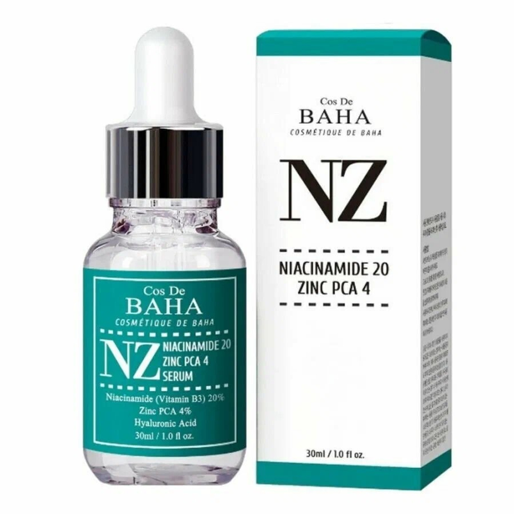 Cos De BAHA Укрепляющая сыворотка для сужения пор с ниацинамидом NZ Niacinamide 20 Serum, 30 мл (18409)