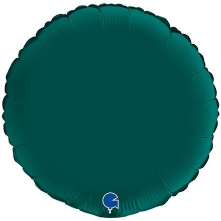 Круг "Изумрудно-зеленый матовый" 46 см