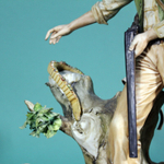 Скульптурная композиция «Сюрприз охотника»