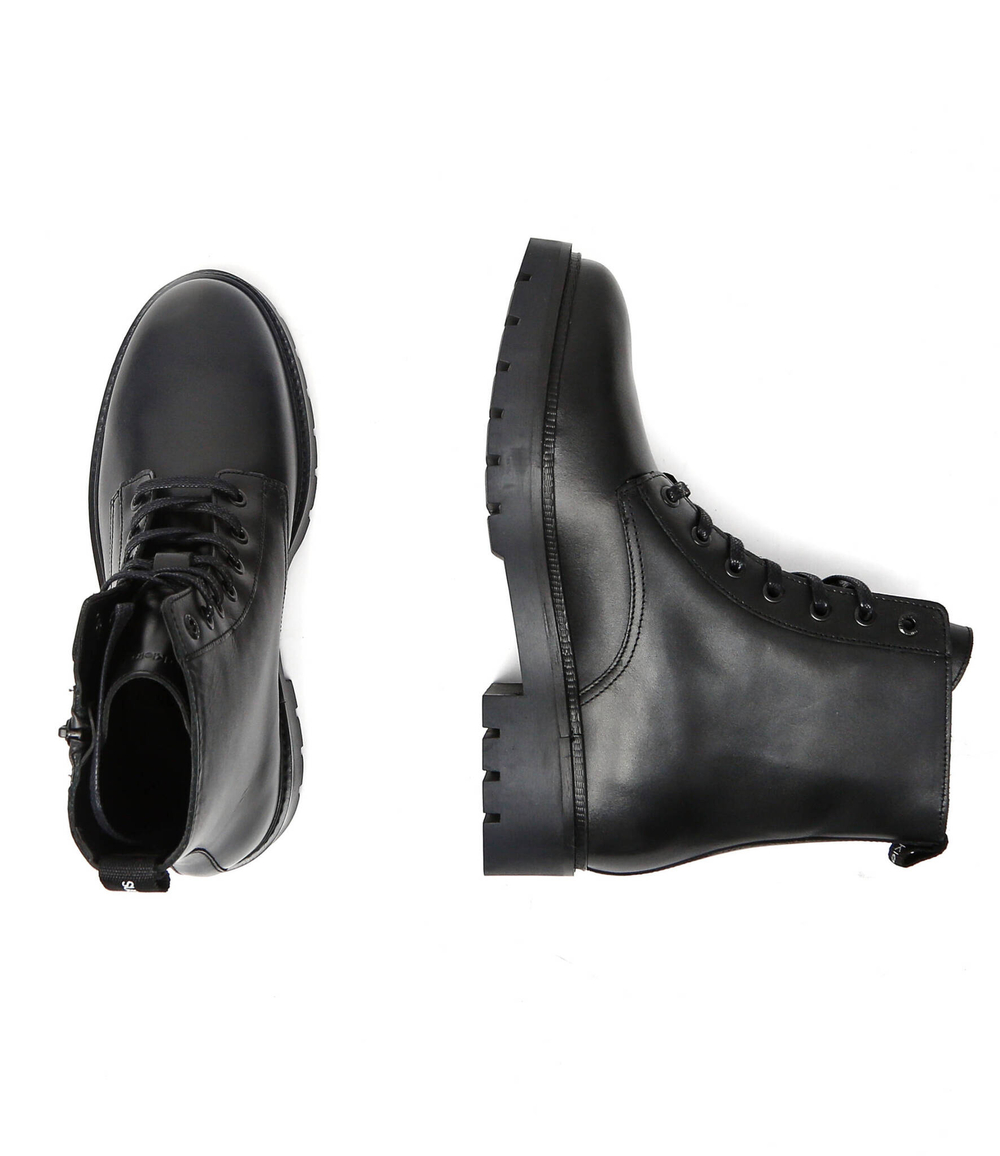 Кожаная обувь combat mid laceup CALVIN KLEIN JEANS - черный(YM0YM00262)