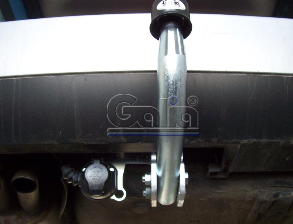 Фаркоп оцинкованный Galia S088A для Skoda Supreb I 2002-2008, Volkswagen Passat B5 седан/универсал 1996-2005(паспорт и сертификат в комплекте)(без электрики)