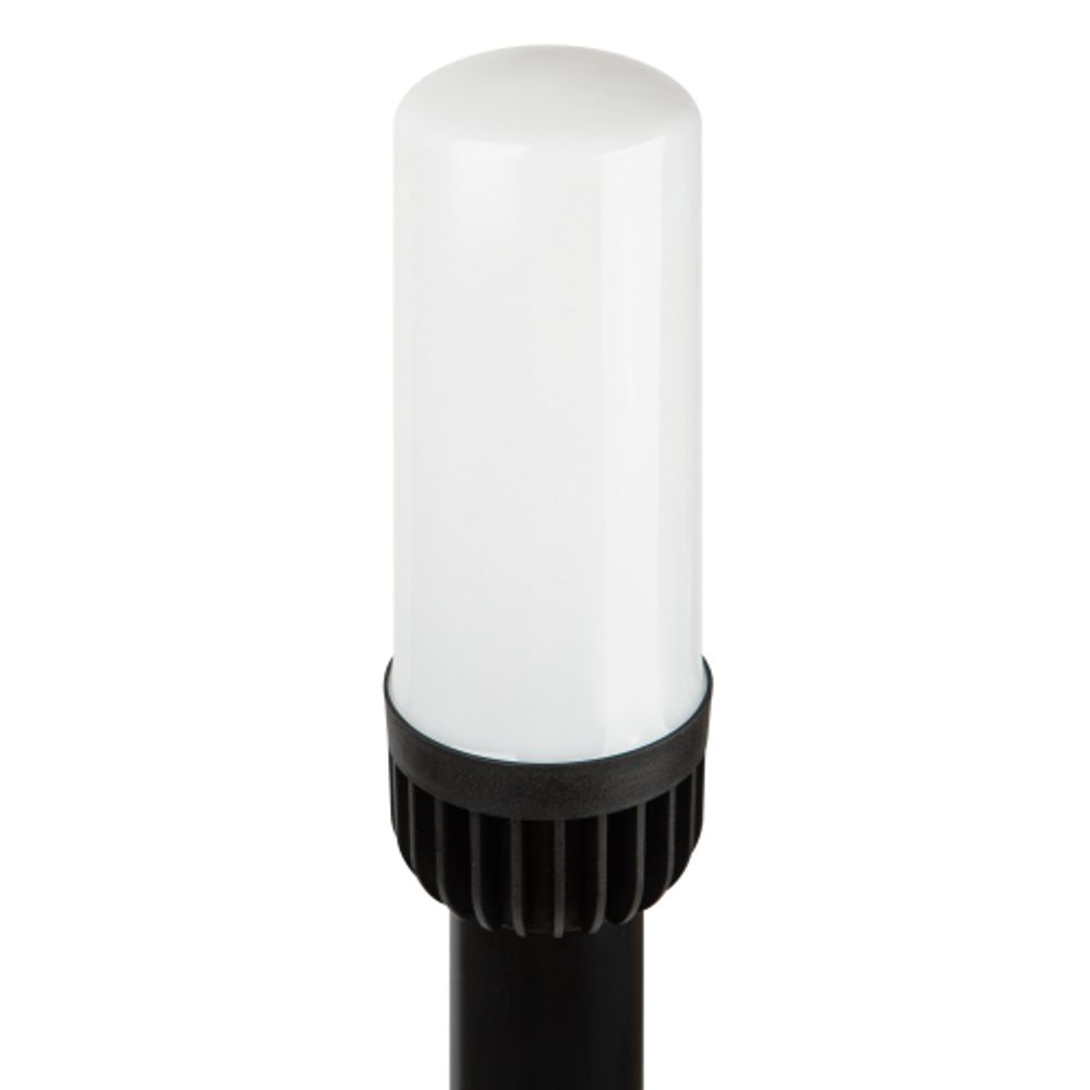 Садово-парковый светильник ЭРА НТУ 01-60-013 Поллар напольный черный IP54 Е27 max60Вт h1040мм | Садово-парковые светильники