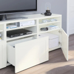 Комбинация для хранения ТВ - IKEA BESTÅ/BESTA, 192x42x180см, белый, БЕСТО ИКЕА