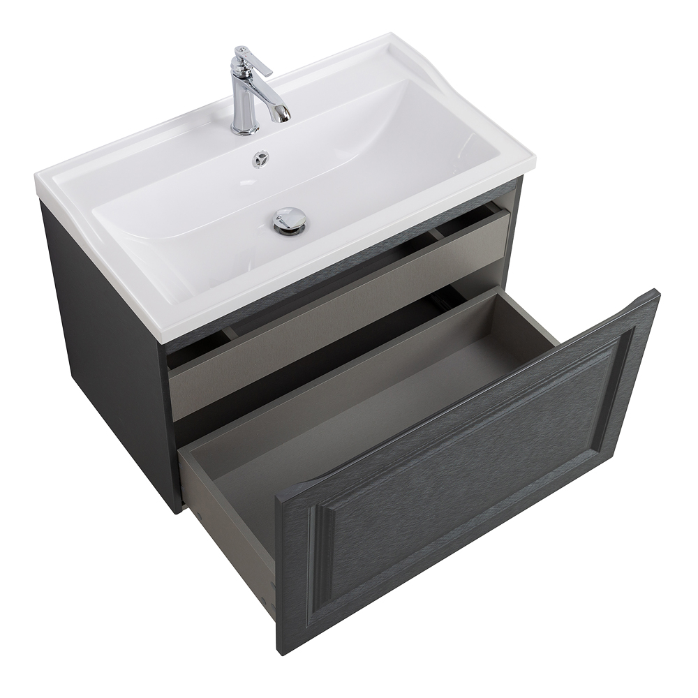 Мебель для ванной комнаты подвесная Cezares GIUBILEO-N-100-1C-SO-TIT-P 100см Титан