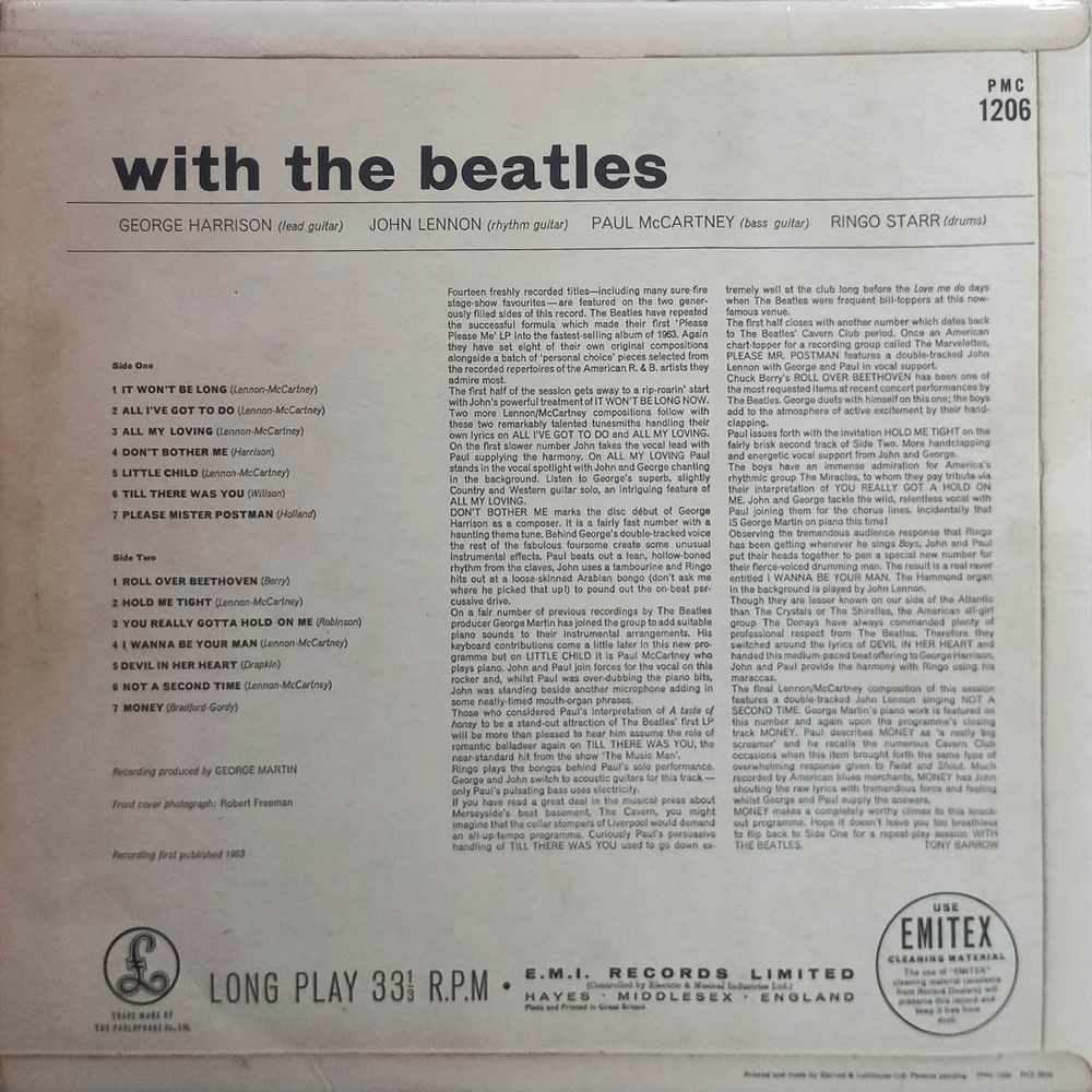 The Beatles / With The Beatles (LP)