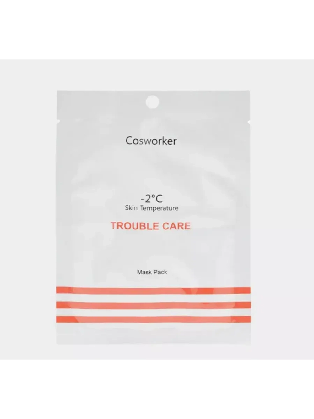 Маска на тканевой основе для проблемной кожи COSWORKER 3шт.