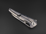 Складной нож Magpie M390 CrystalTi black DLC
