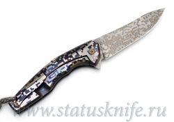 Нож CKF CUSTOM ELF (S35VN, титан-карбон, подшипники)фотография - 5